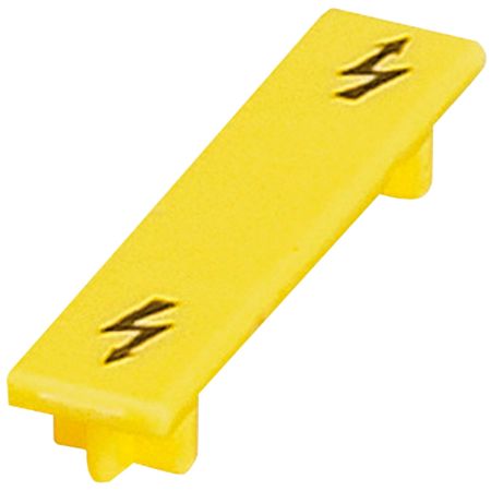 Picture of Linergy, WARNING LABEL FOR 2,5MM² SCREW TERMINAL BLOCKS, YELLOW