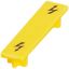 Picture of Linergy, WARNING LABEL FOR 10MM² SCREW TERMINAL BLOCKS, YELLOW
