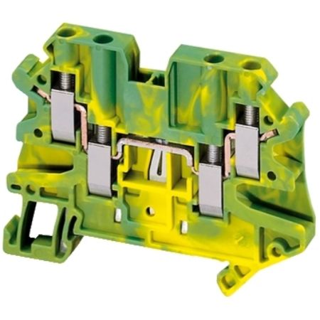 Picture of Linergy, Screw Terminal, Protective Earth, 4 Points, 4mm², Green-Yellow