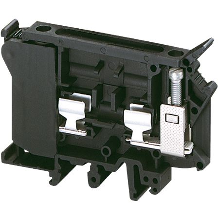 Picture of Linergy, Screw Terminal, Fused, for 6,3X32mm Cartridge Fuse, 2 PTS, 6mm², BLAC