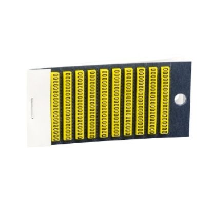Picture of YELLOW CLIPIN CHARACTER SET OF 200 CHARACTER 4