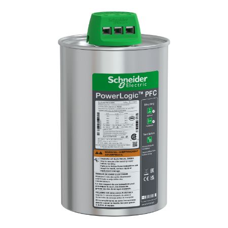Picture of heavy duty PowerLogic PFC Capacitor, 27.6/33.1 kvar - 690 V - 50/60Hz