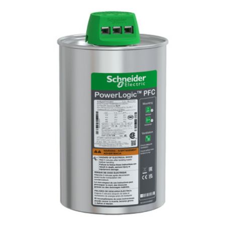 Picture of heavy duty PowerLogic PFC Capacitor, 37.7/45.2 kvar - 525 V - 50/60Hz