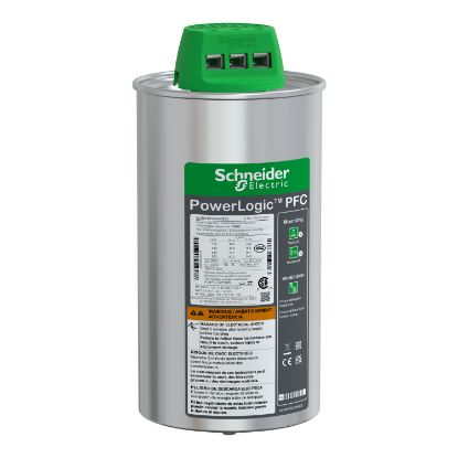 Picture of heavy duty PowerLogic PFC Capacitor, 20/24 kvar - 525 V - 50/60Hz