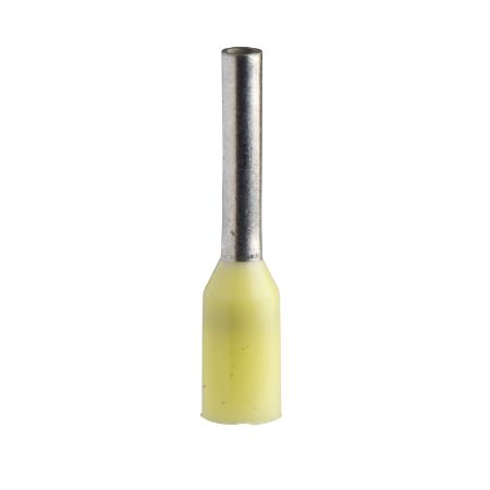 Picture of Cable ends, Linergy TR cable ends, single conductor, yellow, 2mm², medium size, 10 sets of 100
