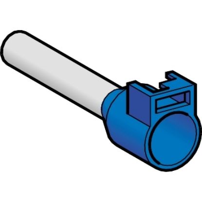 Picture of Cable end, Linergy TR cable ends, single conductor, blue, 50 mm², medium size, for insulated, clip-in type, 1 bags