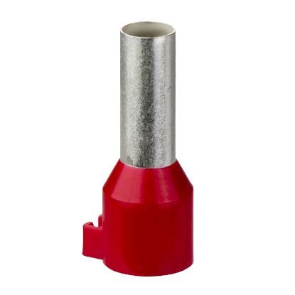 Picture of Cable end, Linergy TR cable ends, single conductor, red, 35mm², long size, for clip-in type, 10 sets of 100