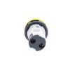 Picture of Monolithic pilot light, Harmony XB7, plastic, yellow, 22mm, integral LED, 230...240V AC