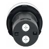 Picture of Monolithic pilot light, Easy Harmony XA2, plastic, white, 22mm, integral LED, screw clamp terminals, 24V AC DC