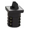 Picture of Complete cam switch, Harmony K1, K2, cam changeover switch, front mounting, plastic, 4 poles, position 0, 60degrees, 50A, 64x64mm, marked 1 0 2