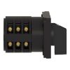 Picture of Cam changeover switch, Harmony K, front mounting, plastic, 3 poles,position 0 30°, 63A, 64x64mm front plate marqued 1/0/2