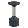 Picture of Harmony XVU, Fixing plate with 100mm aluminium pole for modular tower lights, black, 60mm