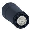 Picture of Base unit with top cover for modular tower lights, Harmony XVU, black, 60mm, PNP, 100...240V AC