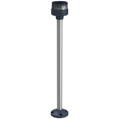 Picture of Fixing plate with 400mm aluminium pole for modular tower lights, Harmony XVU, black, 60mm