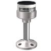 Picture of Fixing plate with 100mm aluminium pole for modular tower lights, Harmony XVU, silver, 60mm