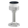 Picture of Fixing plate with 100mm aluminium pole for modular tower lights, Harmony XVU, silver, 60mm