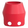 Picture of Padlockable guard for mushroom head 40mm, Harmony XB4, metal, red