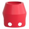 Picture of Padlockable guard for mushroom head 40mm, Harmony XB4, metal, red