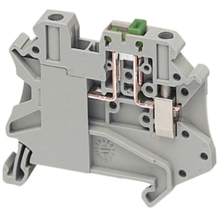 Picture of Linergy, Screw Terminal, Knife Disconnect, 2 Points, 4mm², Grey