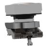 Picture of Illuminated double headed push button head, Harmony XB4, metal, 22mm, 1 green fLush+1 pilot light+1 red flush, unmarked