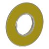 Picture of Legend holder 60mm for emergency stop switching off push button, Harmony XB4, plastic, yellow, unmarked