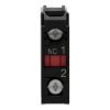 Picture of Harmony XB4, Single contact block, silver alloy, screw clamp terminal, 1NC