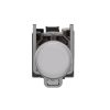 Picture of Harmony XB4, Pilot light, grey plastic, white, 22mm, universal LED, plain lens, 24V AC DC