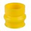 Picture of Bellow seal, Harmony XB4, silicone, yellow, for emergency stop to switching off function, for harsh environments