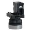 Picture of Complete push button, Easy Harmony XA2, plastic, flush, white, 22mm, spring return, unmarked, 1NO
