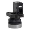 Picture of Complete push button, Easy Harmony XA2, plastic, flush, blue, 22mm, spring return, unmarked, 1NO