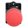 Picture of Complete emergency switching off push button, Easy Harmony XA2, plastic, red mushroom 30mm, 22mm, turn to release, 1NC