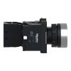 Picture of Complete illuminated push button, Easy Harmony XA2, plastic, flush, white, 22mm, spring return, 380V AC, 1NO