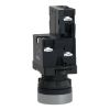 Picture of Complete illuminated push button, Easy Harmony XA2, plastic, flush, blue, 22mm, spring return, 220V AC, 1NO