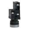 Picture of Complete illuminated push button, Easy Harmony XA2, plastic, flush, white, 22mm, spring return, 220V AC, 1NO