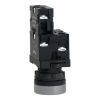 Picture of Complete illuminated push button, Easy Harmony XA2, plastic, flush, red, 22mm, spring return, 24V AC DC, 1NC