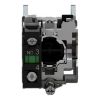 Picture of Push button, metal, Harmony XB4, flush, green, 22mm, spring return, unmarked, 1NO