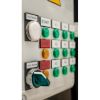 Picture of Pilot light, Harmony XVL, plastic, yellow, 8mm, covered LED, faston connectors, 24V DC
