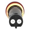 Picture of Pilot light, Harmony XVL, plastic, red, 12mm, covered LED, 24V DC