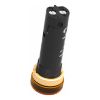 Picture of Pilot light, Harmony XVL, plastic, yellow, 12mm, covered LED, 24V DC