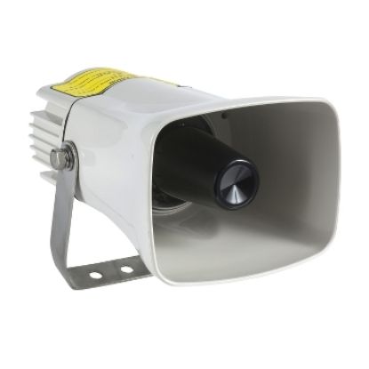Picture of Multisound siren, prewired, Harmony XVS, white colour, 0...105 dB, 43 tones, 120V AC