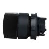 Picture of Harmony XB5, Selector switch head, plastic, black, 22mm, 2 positions, stay put