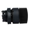 Picture of Harmony XB5, Selector switch head, plastic, black, 22mm, 2 positions, stay put