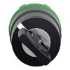 Picture of Head for key selector switch, Harmony XB5, key switch selector head, plastic, black, 22mm, key 421E, 2 positions, stay put