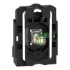 Picture of Harmony XB5, Complete body/contact assembly and light block, plastic, universal LED, body/fixing collar, 1NO, 24V AC DC