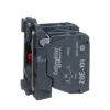 Picture of Harmony XB5, Single contact block with body fixing collar, plastic, screw clamp terminal, 1NO+1NC