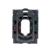 Picture of Harmony XB5, Single contact block with body fixing collar, plastic, screw clamp terminal, 1NO+1NC
