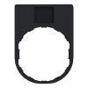 Picture of Legend holder 30x40mm, Harmony XB4, plastic, with legend 8x27mm, marked I