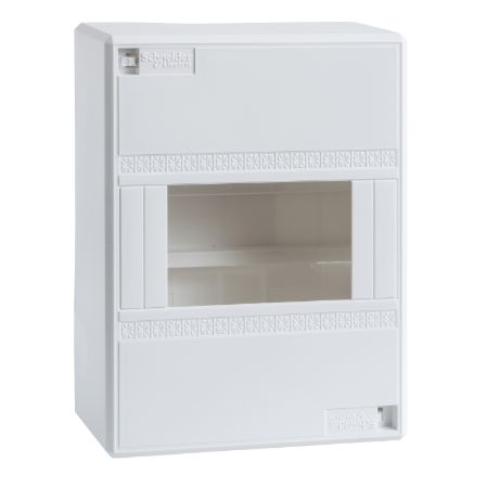 Picture of mini Opale surface enclosure - IP 30 - 1 x 8 modules - without door