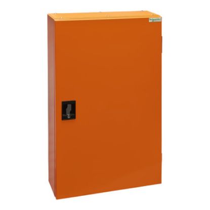Picture of MB Isobar standard distribution board, Acti9, 36 poles, 160A main switch, 18mm, IP42, orange