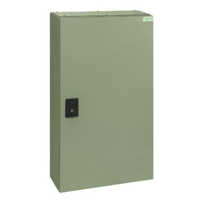 Picture of Acti9, MB Isobar standard distribution board, Acti9, 48 poles, 250A main switch, 18mm, IP42, grey